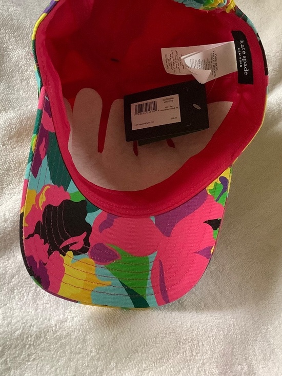 Kate Spade New York Orchid Bloom Baseball Cap Multi Floral OS